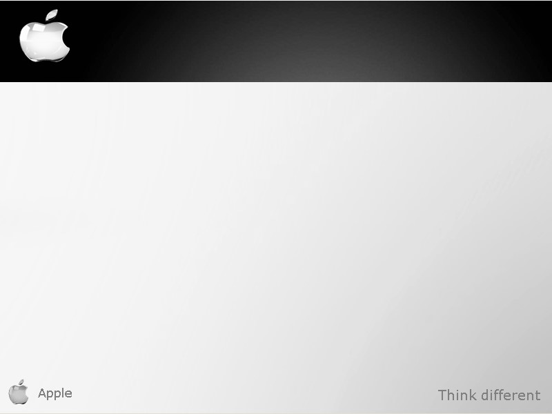 Apple Think different